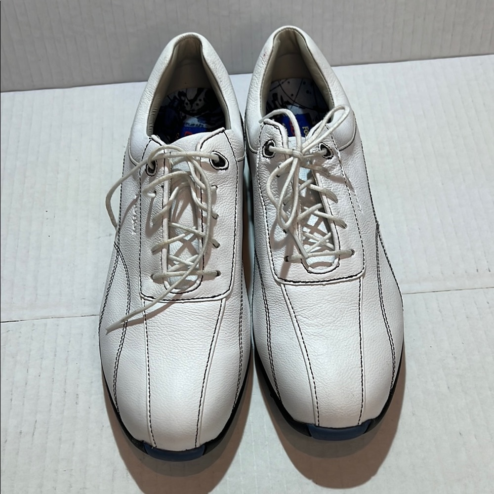 FootJoy White Athletic Shoes with Leather Upper